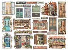 Stamperia Chipboard Die Cuts - Art of Travelling